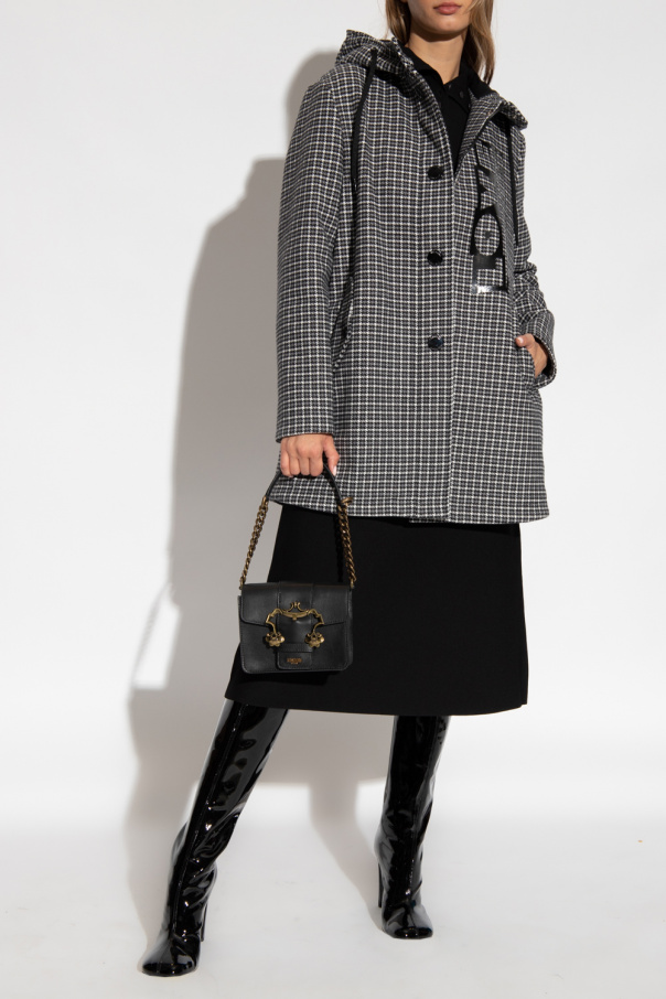 Love Moschino Coat with houndstooth pattern Women's Clothing Vitkac